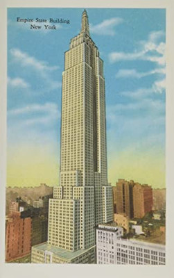 Vintage Journal Empire State Building, New York City (Pocket Sized - Found Image Press Journals)