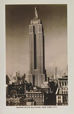 Vintage Journal Empire State Building, New York City (Pocket Sized - Found Image Press Journals)