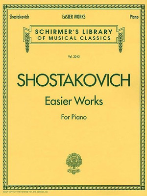 Easier Works: Schirmer Library of Classics Volume 2043 Piano Solo (Schirmer's Library of Musical Classics)