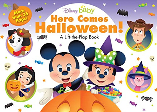 Disney Baby Here Comes Halloween!: A Lift-The-Flap Book