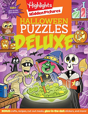 Halloween Puzzles Deluxe (Highlights Hidden Pictures)