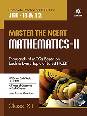 Master The Ncert For Jee Mathematics - Vol.2