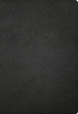 Nasb Super Giant Print Reference Bible, Black Genuine Leather, Indexed