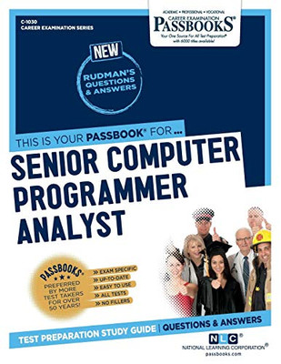 Senior Computer Programmer Analyst (1030) (Career Examination Series)