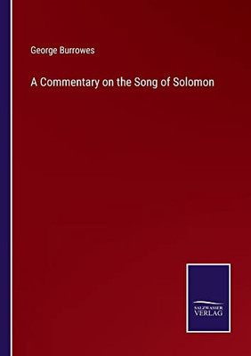 A Commentary On The Song Of Solomon