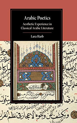 Arabic Poetics: Aesthetic Experience in Classical Arabic Literature (Cambridge Studies in Islamic Civilization)