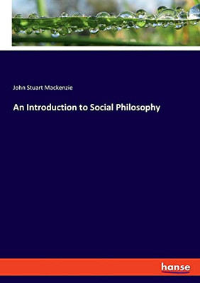 An Introduction To Social Philosophy