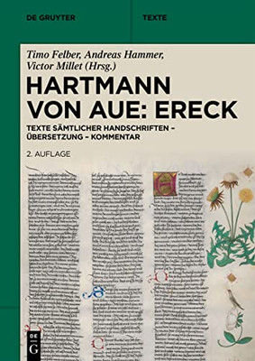 Hartmann Von Aue: Ereck: Texte Sämtlicher Handschriften  Übersetzung  Kommentar (De Gruyter Texte) (German Edition)