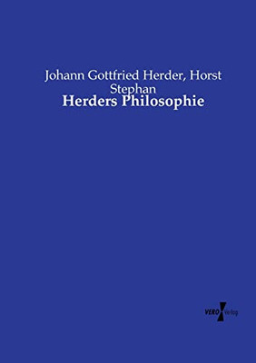 Herders Philosophie (German Edition)