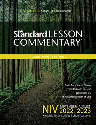 Niv® Standard Lesson Commentary® Large Print Edition 2022-2023