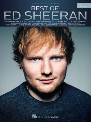 Best Of Ed Sheeran - 3Rd Edition Easy Piano Songbook