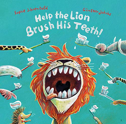 Help The Lion Brush His Teeth!