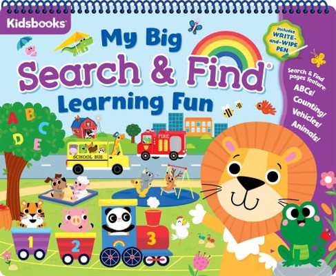 My Big Search & Find Learning Fun: Search, Find And Learn With This Reusable Activity Pad! (Floor Pad)