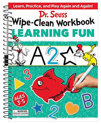 Dr. Seuss Wipe-Clean Workbook: Learning Fun: Activity Workbook for Ages 3-5 (Dr. Seuss Workbooks)