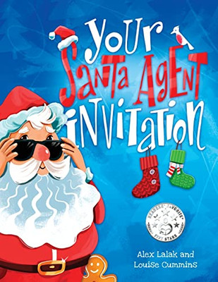 Your Santa Agent Invitation: This book helps grown-ups explain Santa in a way that keeps the magic of Christmas alive.
