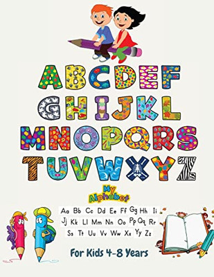 My Alphabet For Kids 4-8 Years: Handwriting Practice Book for Kids Ages 4-8, Learn to Trace Alphabet Letters and Numbers, work book, Practice, ABC ... in Occupational Stress and Well Being)