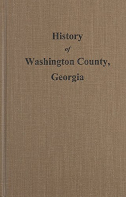 Washington County, Georgia, History of.