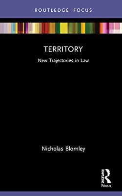 Territory (New Trajectories in Law)