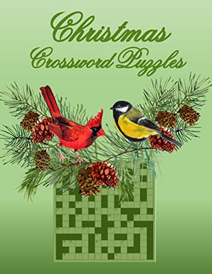 Christmas Crossword Puzzles: 50 General Topic Crosswords, Gift for Puzzlers and Adults