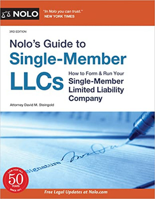 Nolos Guide to Single-Member LLCs: How to Form & Run Your Single-Member Limited Liability Company