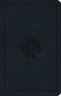 ESV Premium Gift Bible (TruTone, Navy, Mosaic Cross Design)