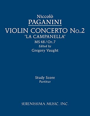 Violin Concerto No.2, MS 48: Study score