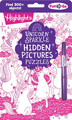 Unicorn Sparkle Hidden Pictures Puzzles (Highlights Fun to Go)