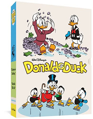 Walt Disney's Donald Duck Gift Box Set "Christmas in Duckburg" & "Under the Polar Ice": Vols. 21 & 23 (The Complete Carl Barks Disney Library)