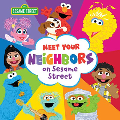 Meet Your Neighbors on Sesame Street: Get to Know Elmo, Abby Cadabby, Cookie Monster and Friends in this Fun Book for Kids (Sesame Street Scribbles)