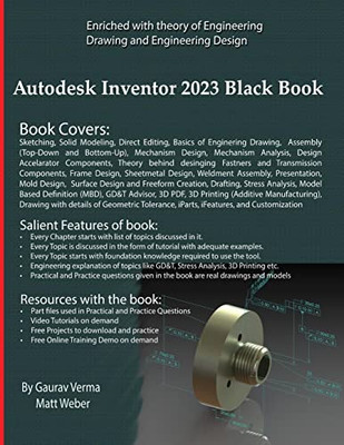 Autodesk Inventor 2023 Black Book