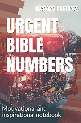 Urgent Bible Numbers: Motivational and inspirational notebook