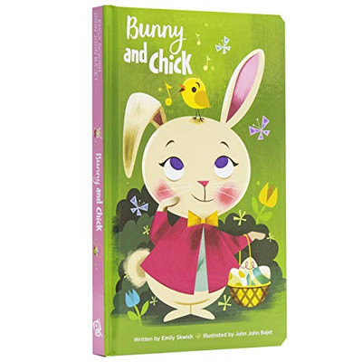 Bunny and Chick Easter Basket Board Book - PI Kids