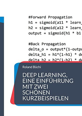 Deep Learning, eine Einführung mit zwei schönen Kurzbeispielen (German Edition)