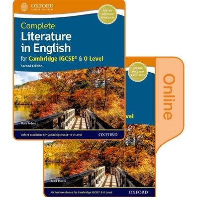 Complete Literature In English For Cambridge Igcse & O Level: Print & Online Student Book Pack
