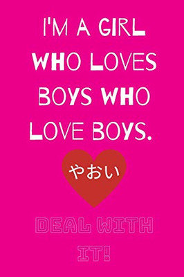 Deal With It: For the Love of Yaoi (Hot Pink)