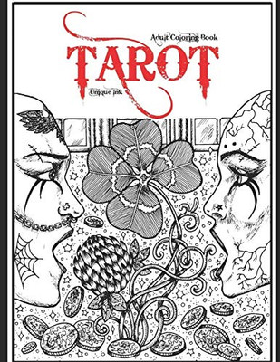 Tarot: Adult Coloring Book (Unique Ink)