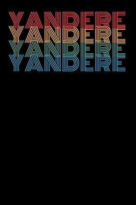 Yandere: Notebook A5 for Yandere and Anime Merch Lover I A5 (6x9 inch.) I Gift I 120 pages I square Grid I Squared