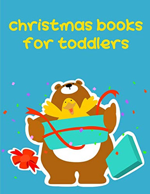 Christmas Books For Toddlers: picture books for seniors baby (Big Animals)