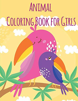 Animal Coloring Book For Girls: An Adult Coloring Book with Loving Animals for Happy Kids (Sport animals)