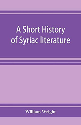 A short history of Syriac literature