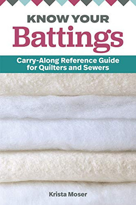 Know Your Battings: Carry-Along Reference Guide for Quilters and Sewers (Landauer) Handy Resource to Choosing and Using the Right Batting for Your Projects; 4x6 Pocket-Size Fits Easily into Your Bag