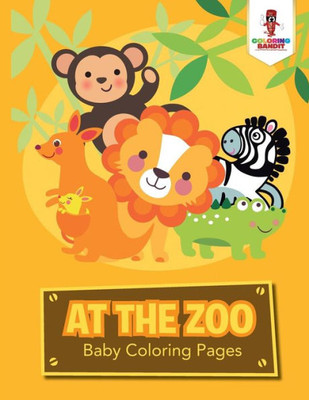 At The Zoo : Baby Coloring Pages