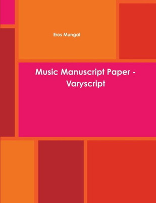 Music Manuscript Paper - Varyscript