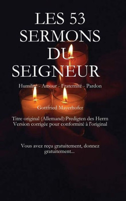 Les 53 Sermons Du Seigneur (French Edition)