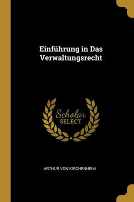 Einführung In Das Verwaltungsrecht (German Edition)