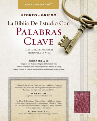The Hebrew-Greek Key Word Study Bible Spanish Edition: Reina-Valera 1960 Edition Bonded Black (Volume 1)