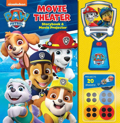 Nickelodeon Paw Patrol: Movie Theater Storybook & Movie Projector (1)