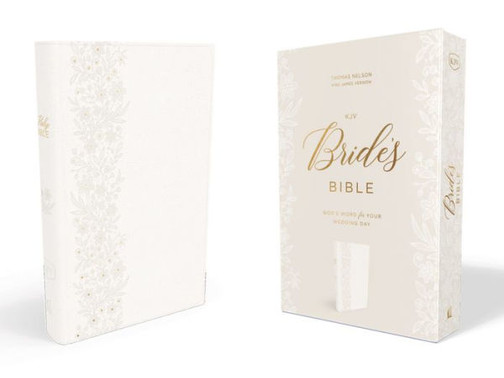 Kjv, Bride'S Bible, Leathersoft, White, Red Letter, Comfort Print: Holy Bible, King James Version