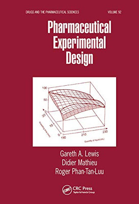 Pharmaceutical Experimental Design (Drugs and the Pharmaceutical Sciences)