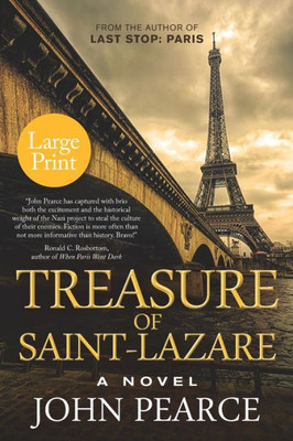 Treasure Of Saint-Lazare (Large Print): A Novel Of Paris (Eddie Grant)